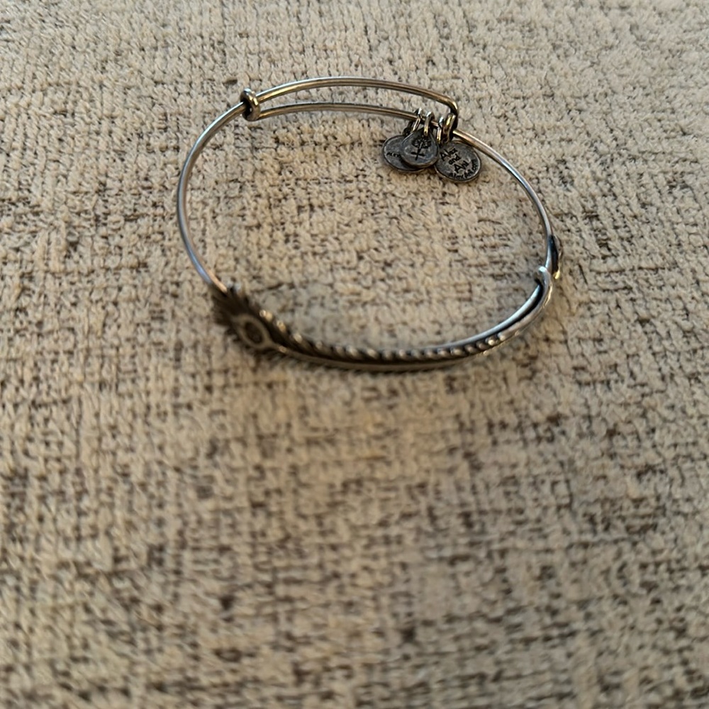 Alex and ani feather bangle